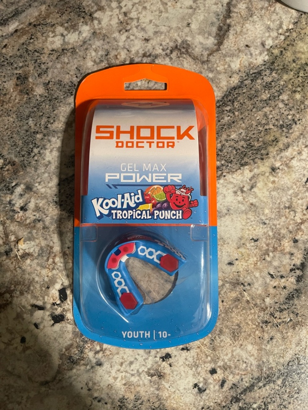 Kool-Aid Tropical Punch Gel Max Power Youth Mouthguard - Blue/Orange/Red
